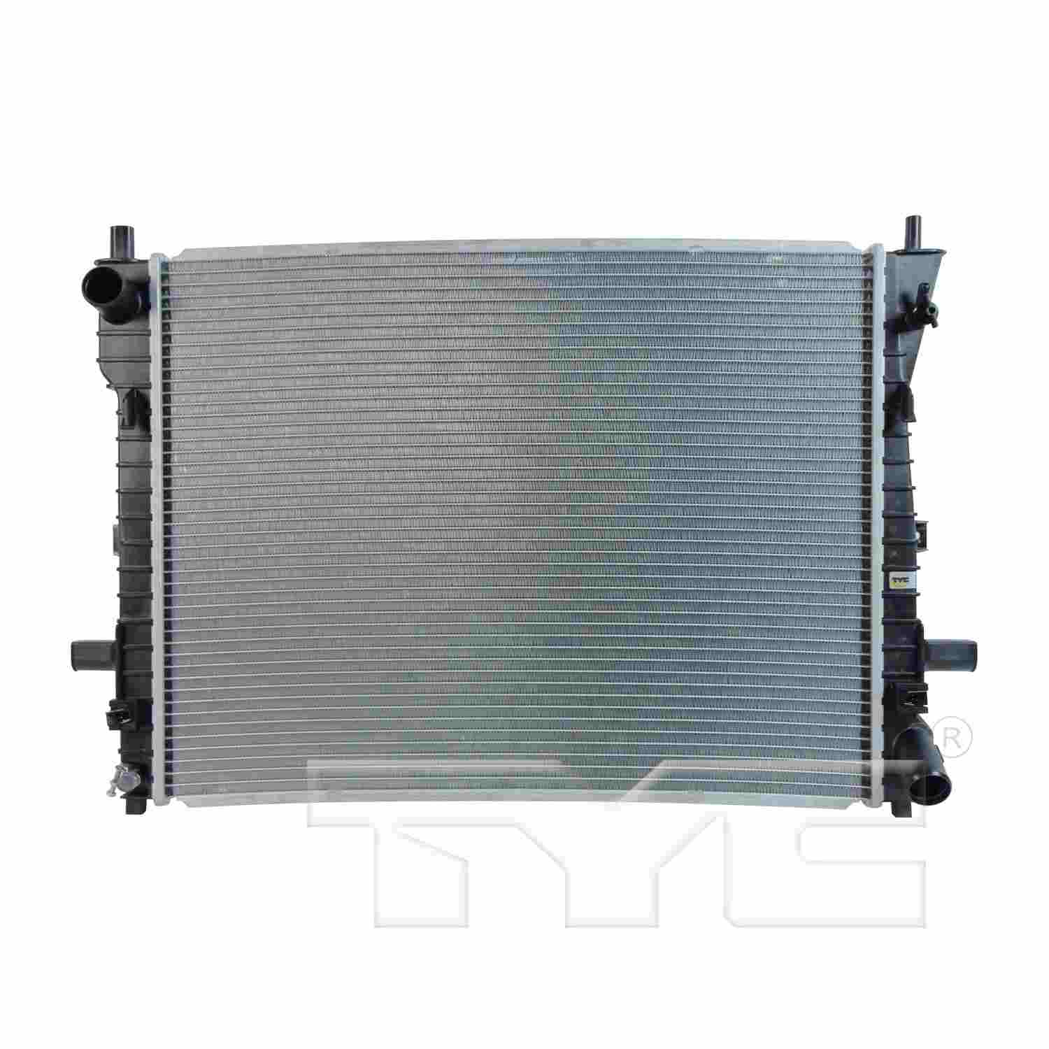 Front View of Radiator TYC 2610