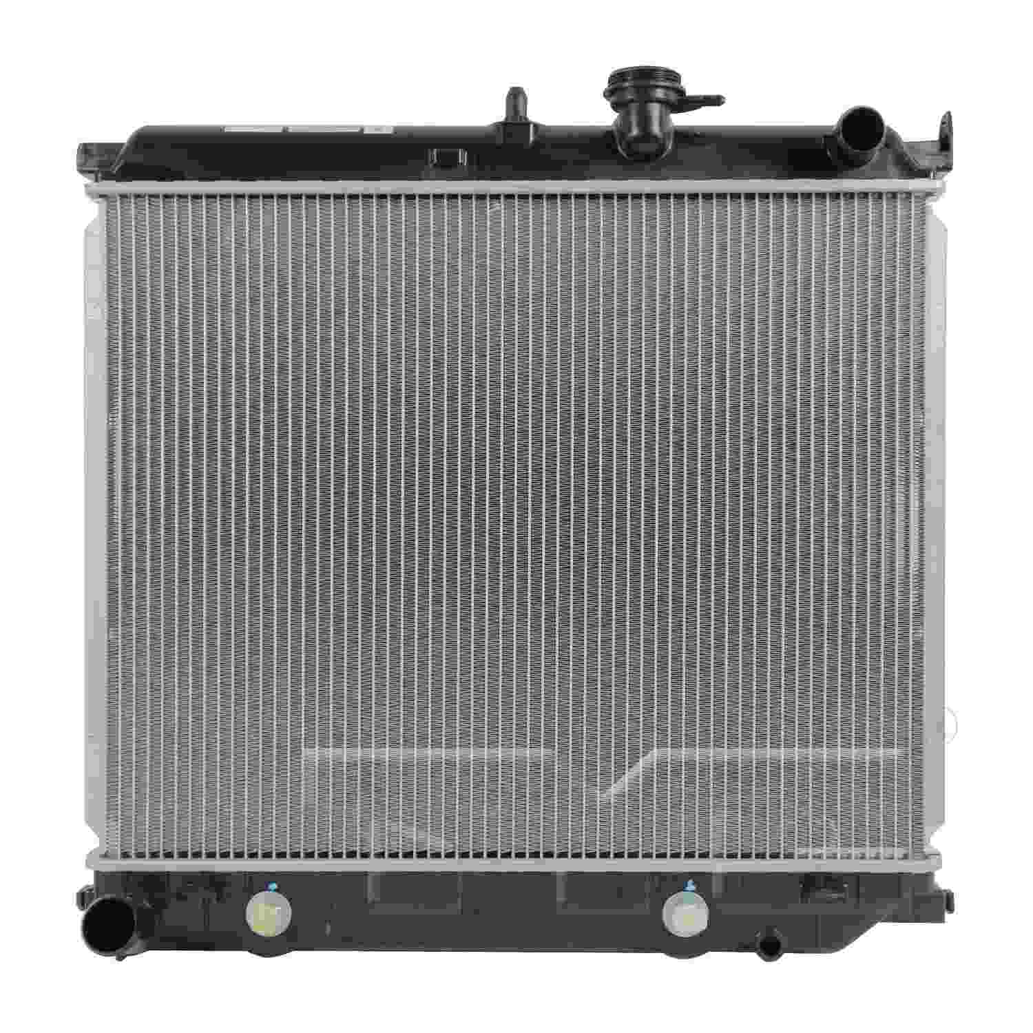 Front View of Radiator TYC 2707