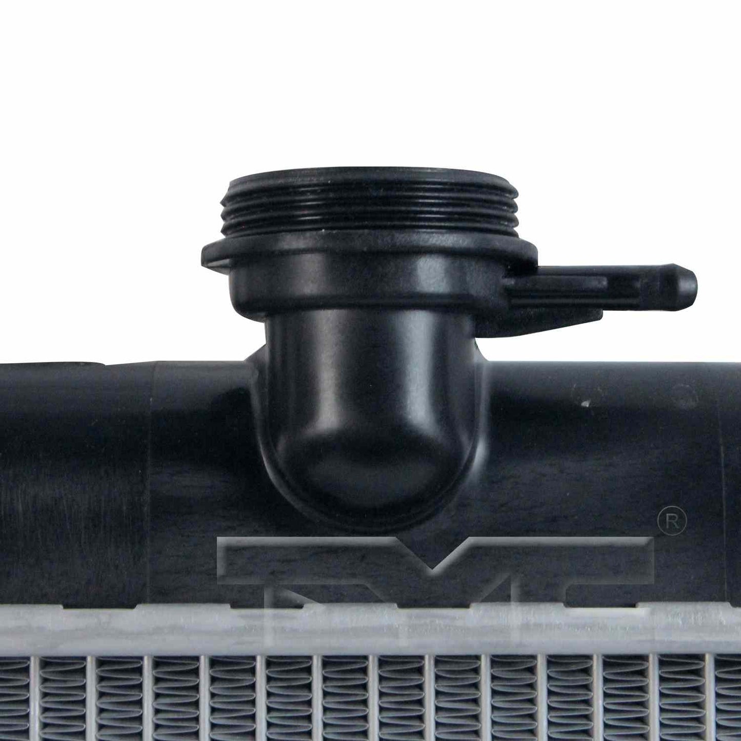 Side View of Radiator TYC 2707