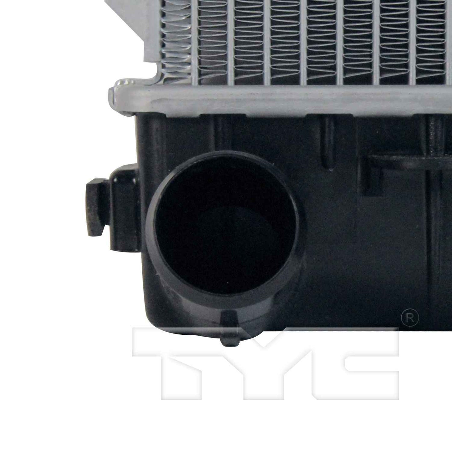 Top View of Radiator TYC 2707