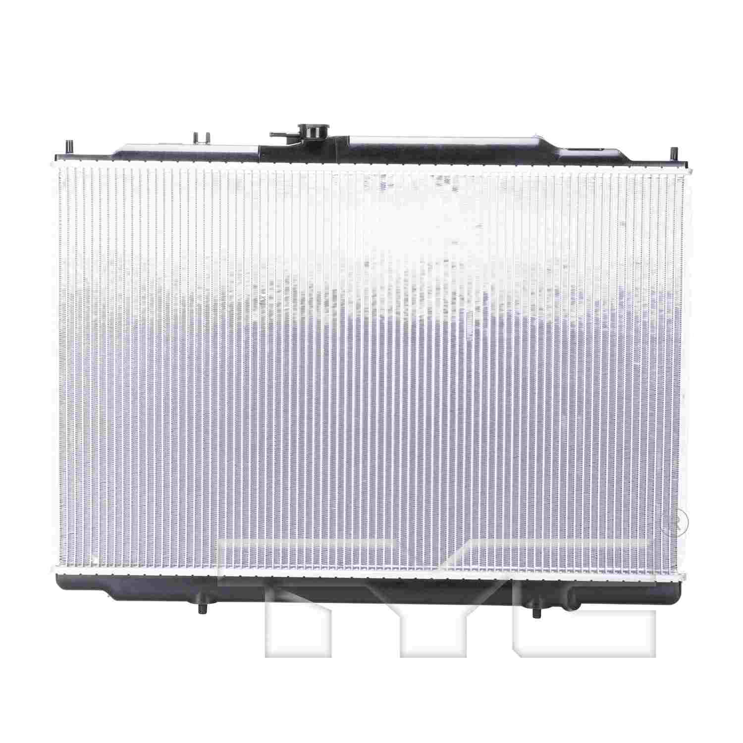 Back View of Radiator TYC 2740