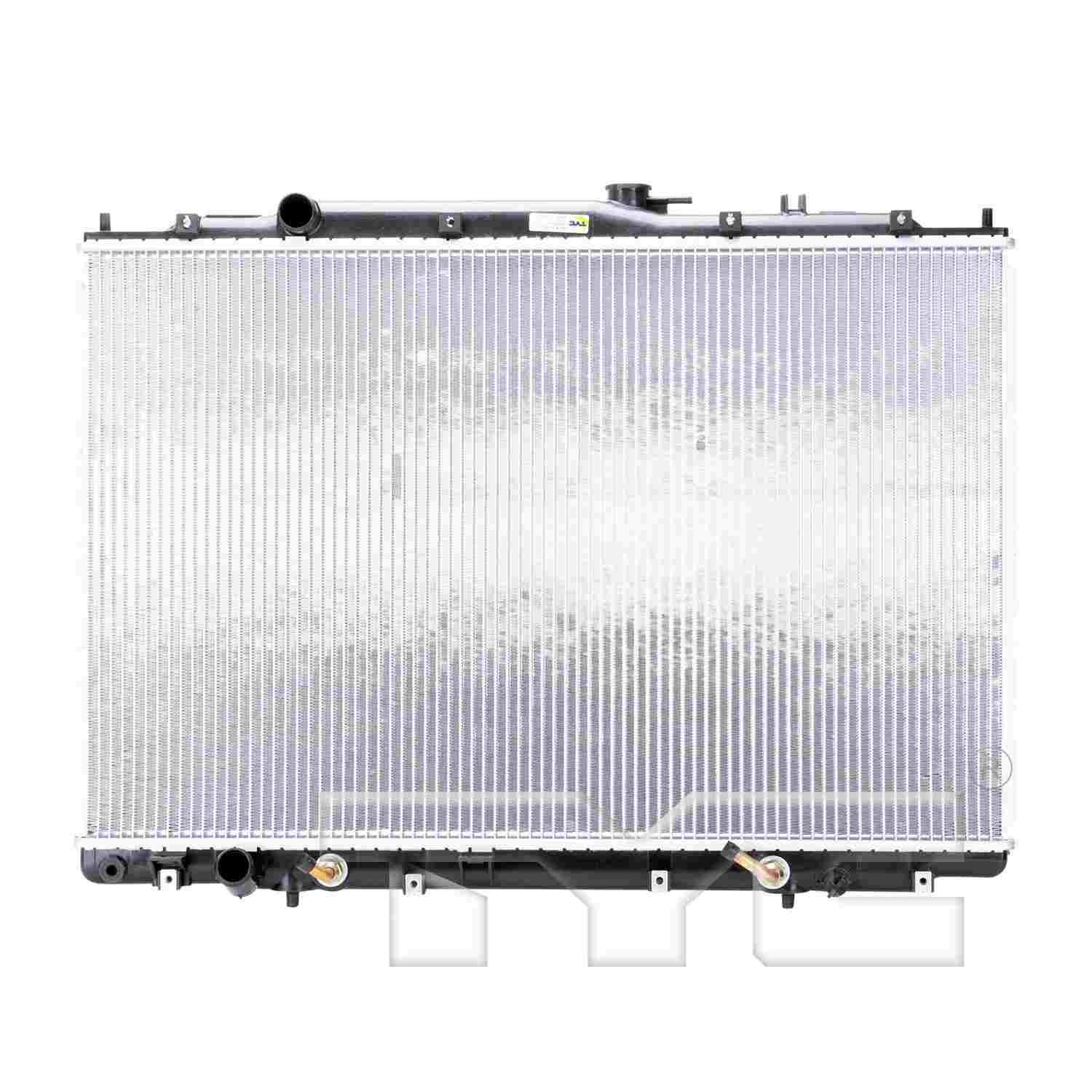 Front View of Radiator TYC 2740