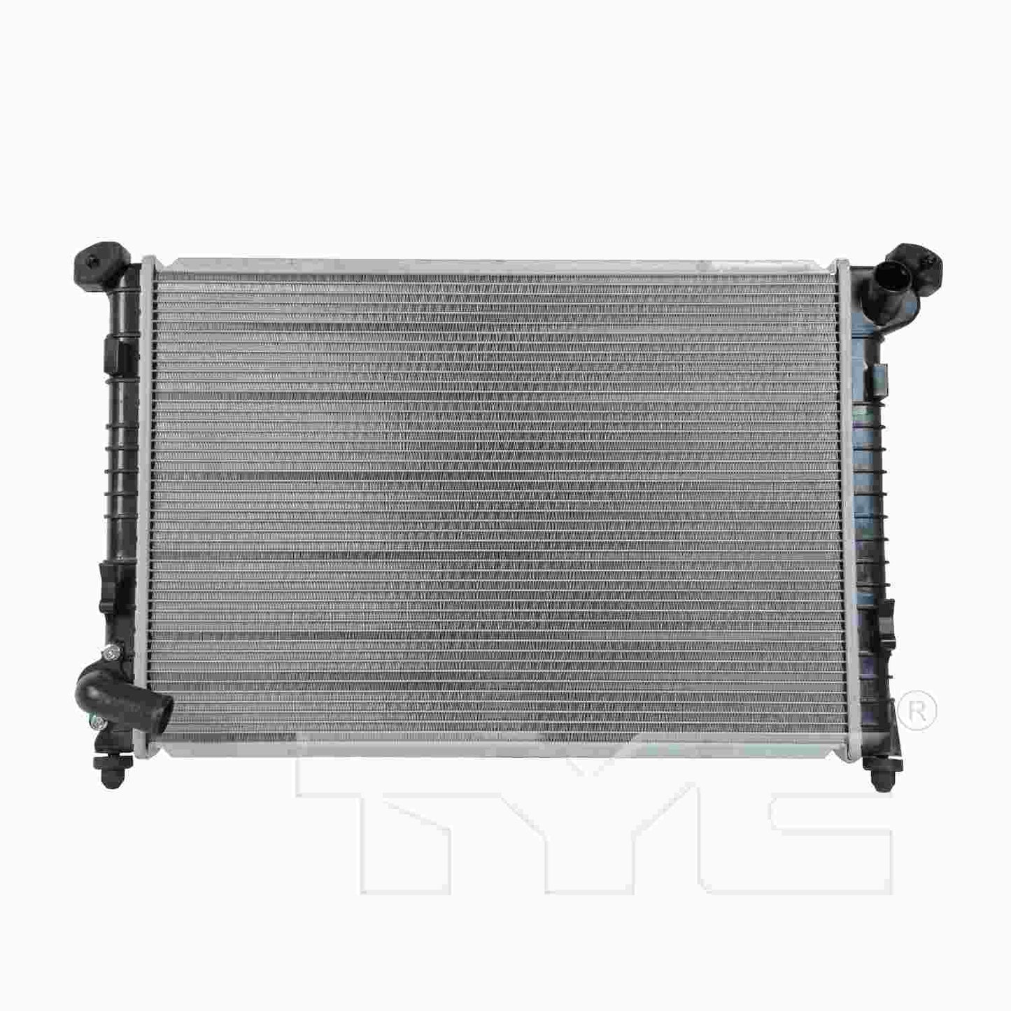 Front View of Radiator TYC 2747