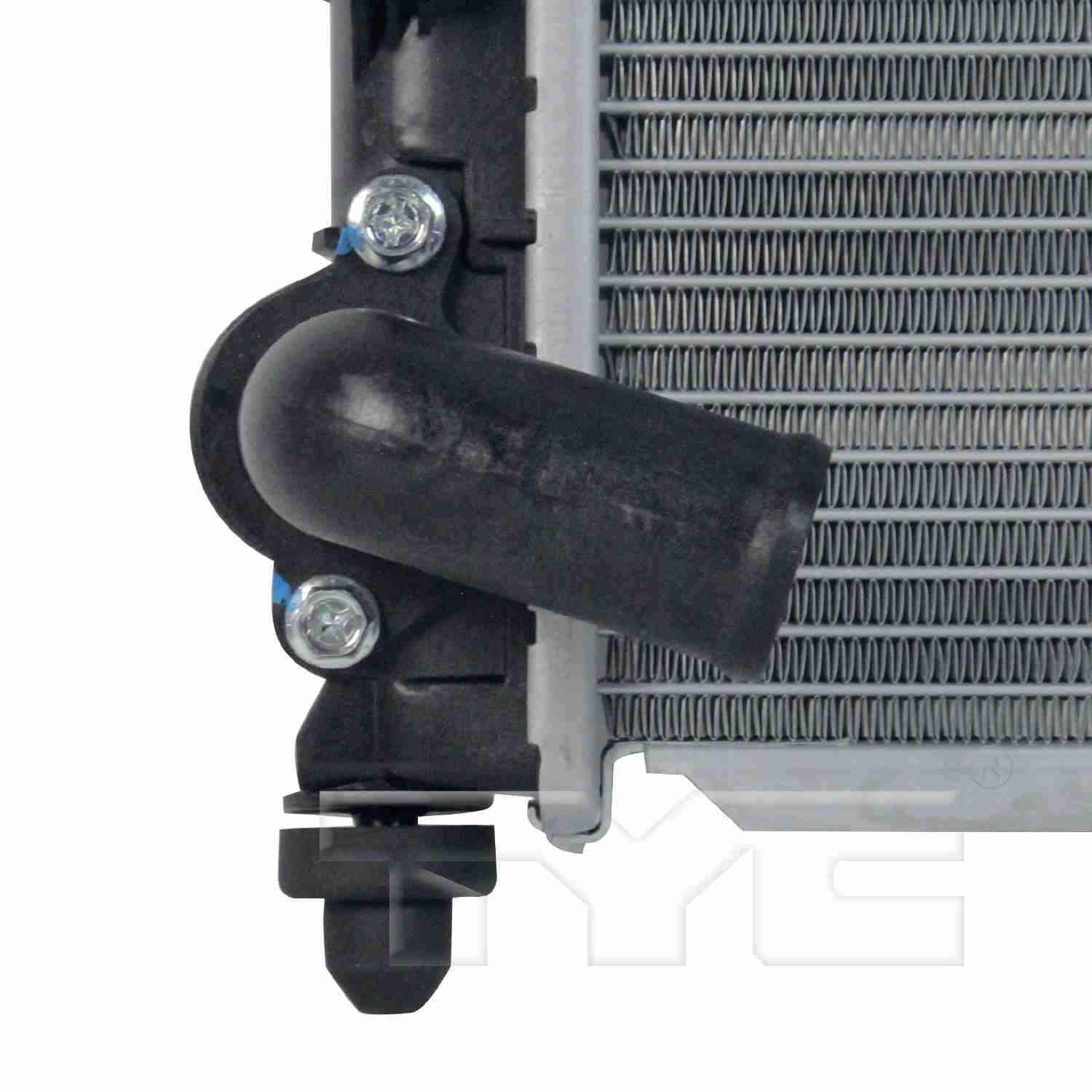 Top View of Radiator TYC 2747