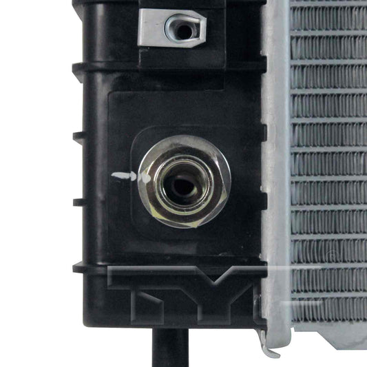 Top View of Radiator TYC 2764