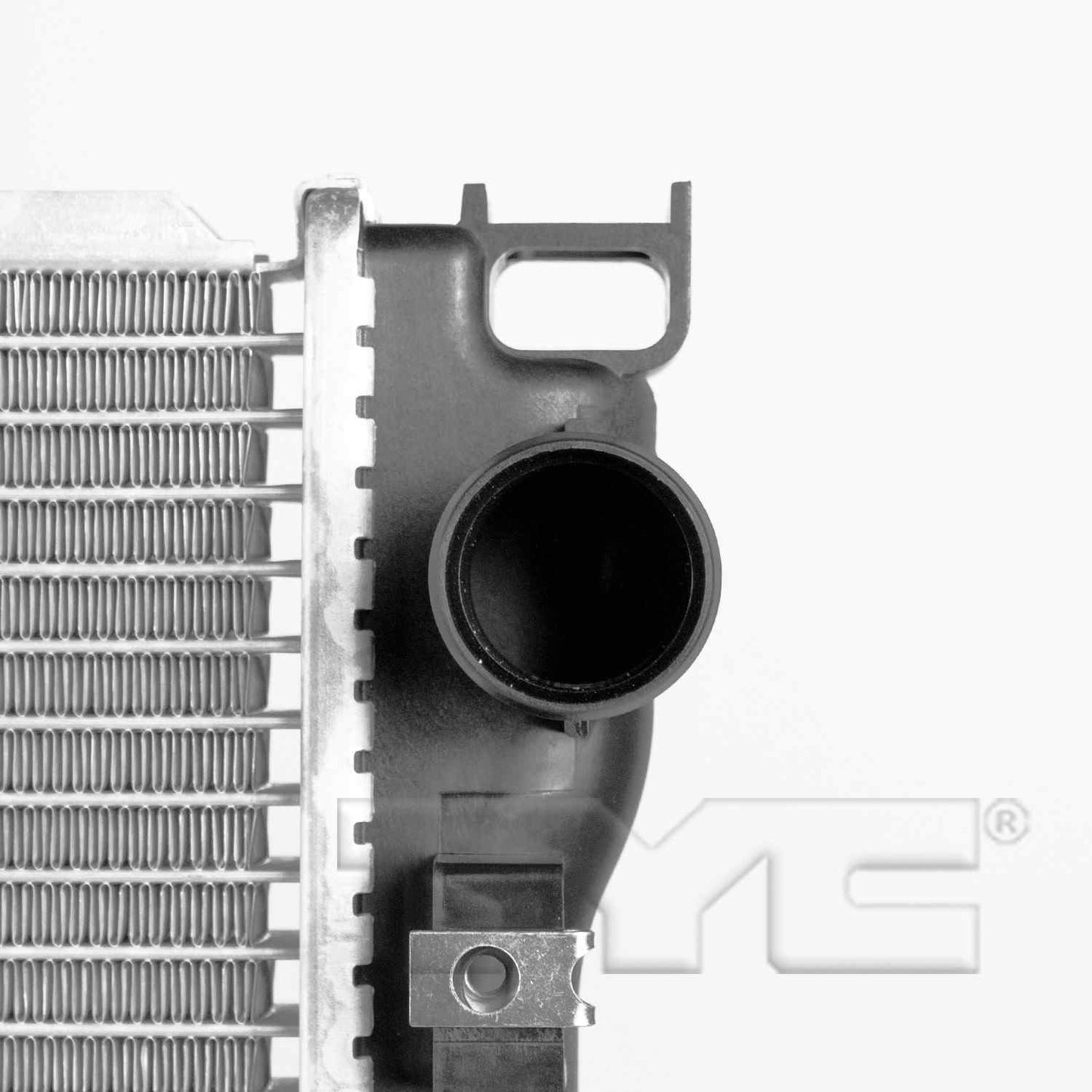 Connector View of Radiator TYC 2767