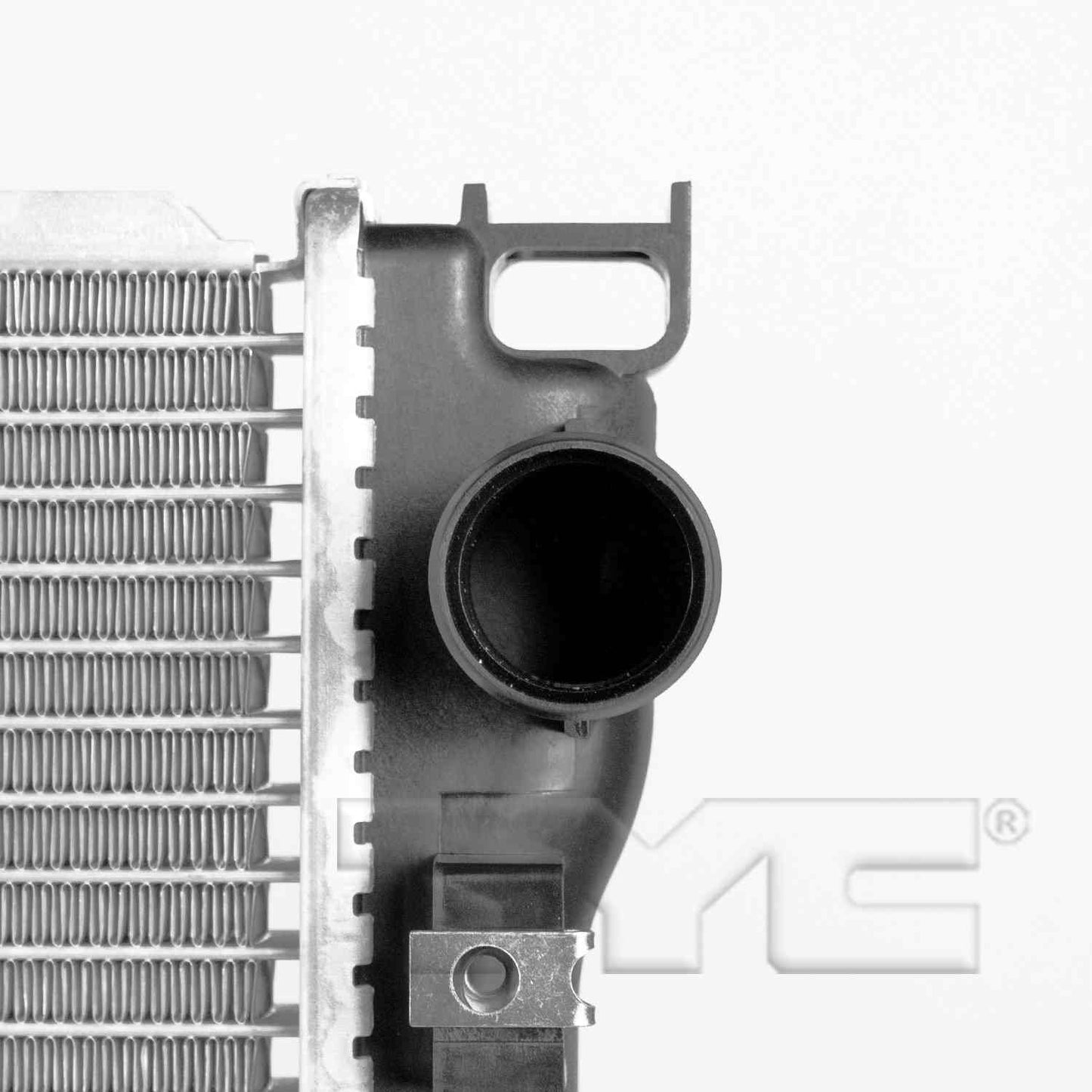 Side View of Radiator TYC 2767