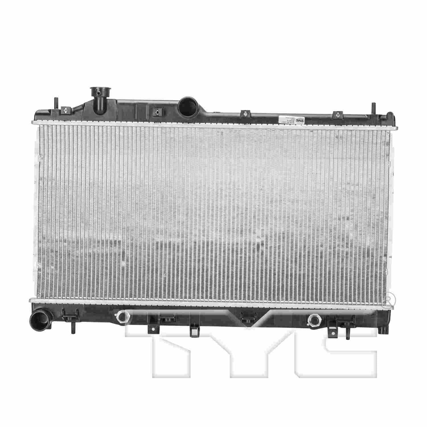 Front View of Radiator TYC 2777