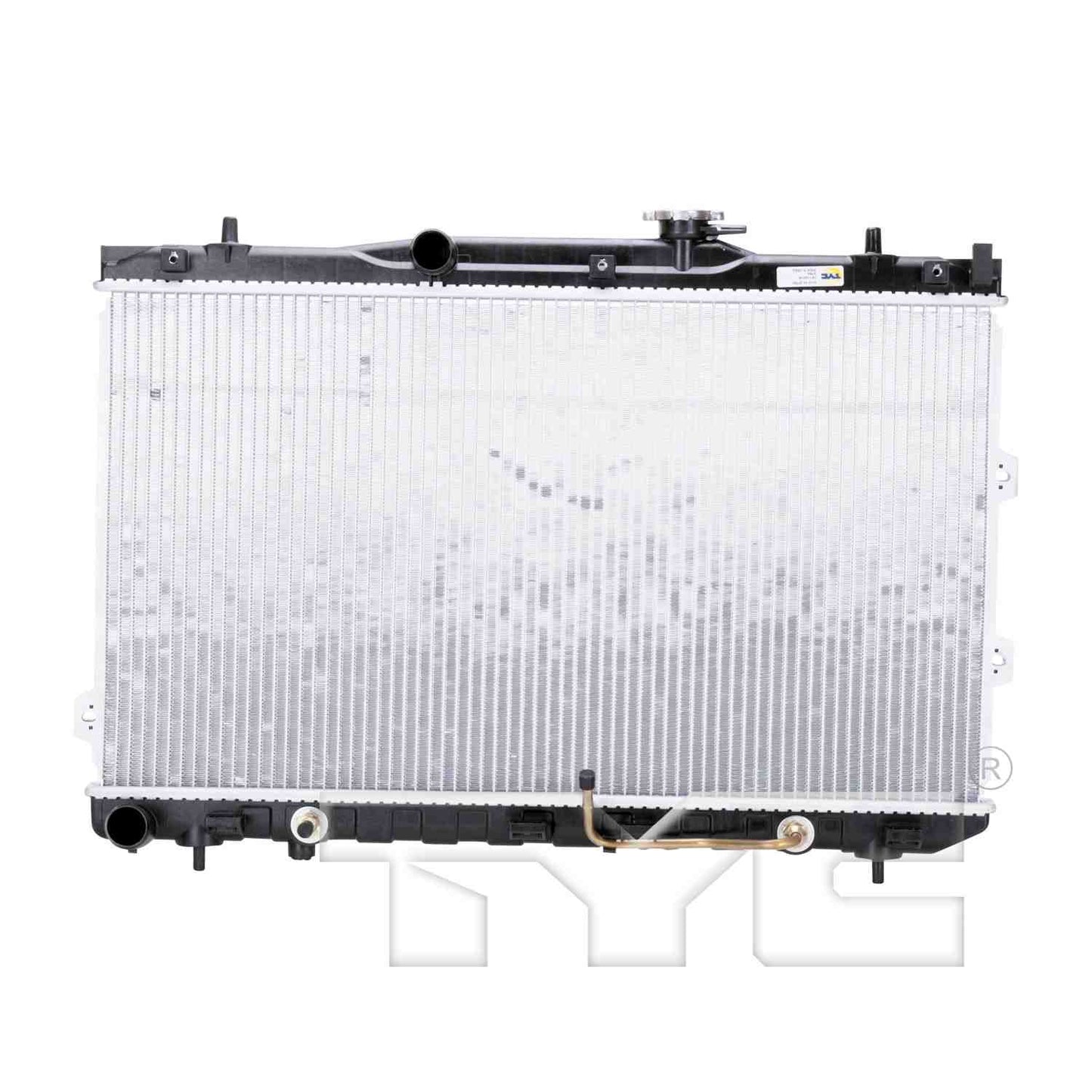 Front View of Radiator TYC 2784