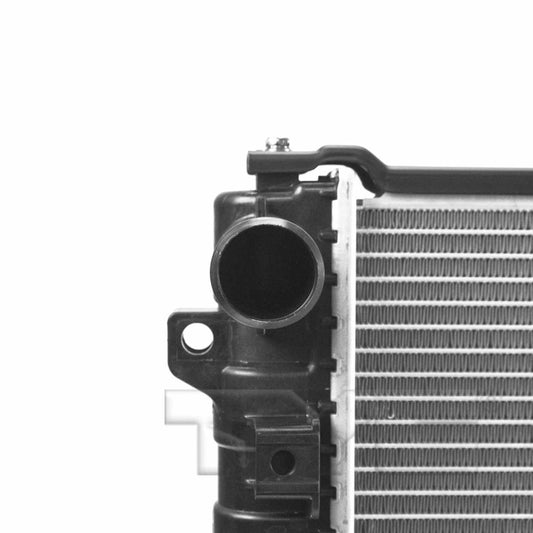 Top View of Radiator TYC 2795