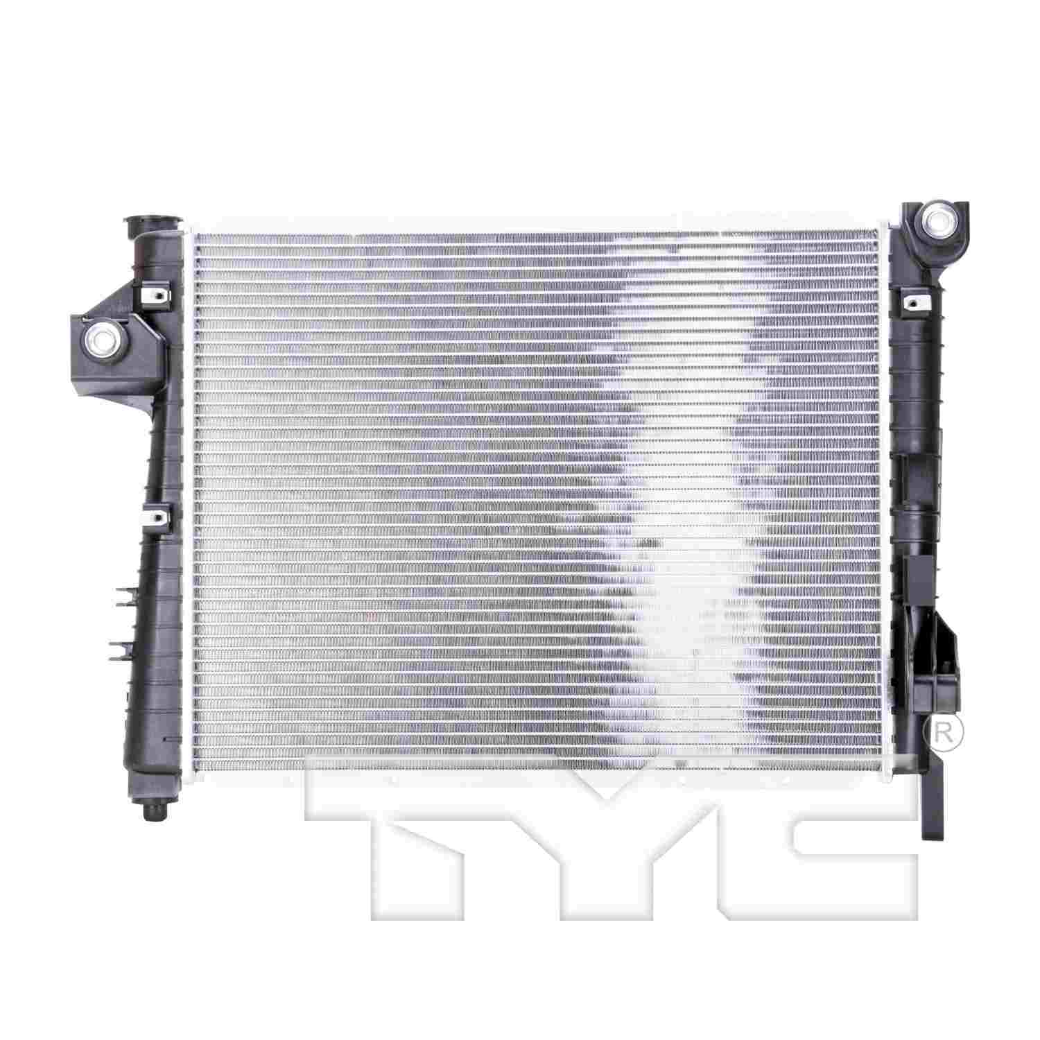 Front View of Radiator TYC 2813