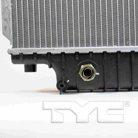 Top View of Radiator TYC 2816