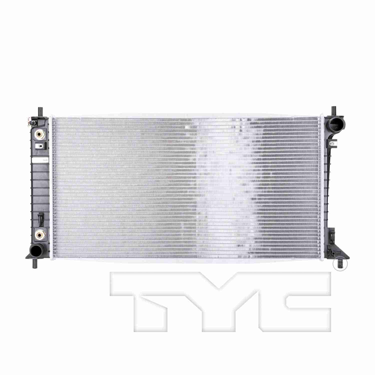 Front View of Radiator TYC 2819