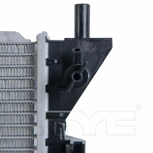 Top View of Radiator TYC 2852