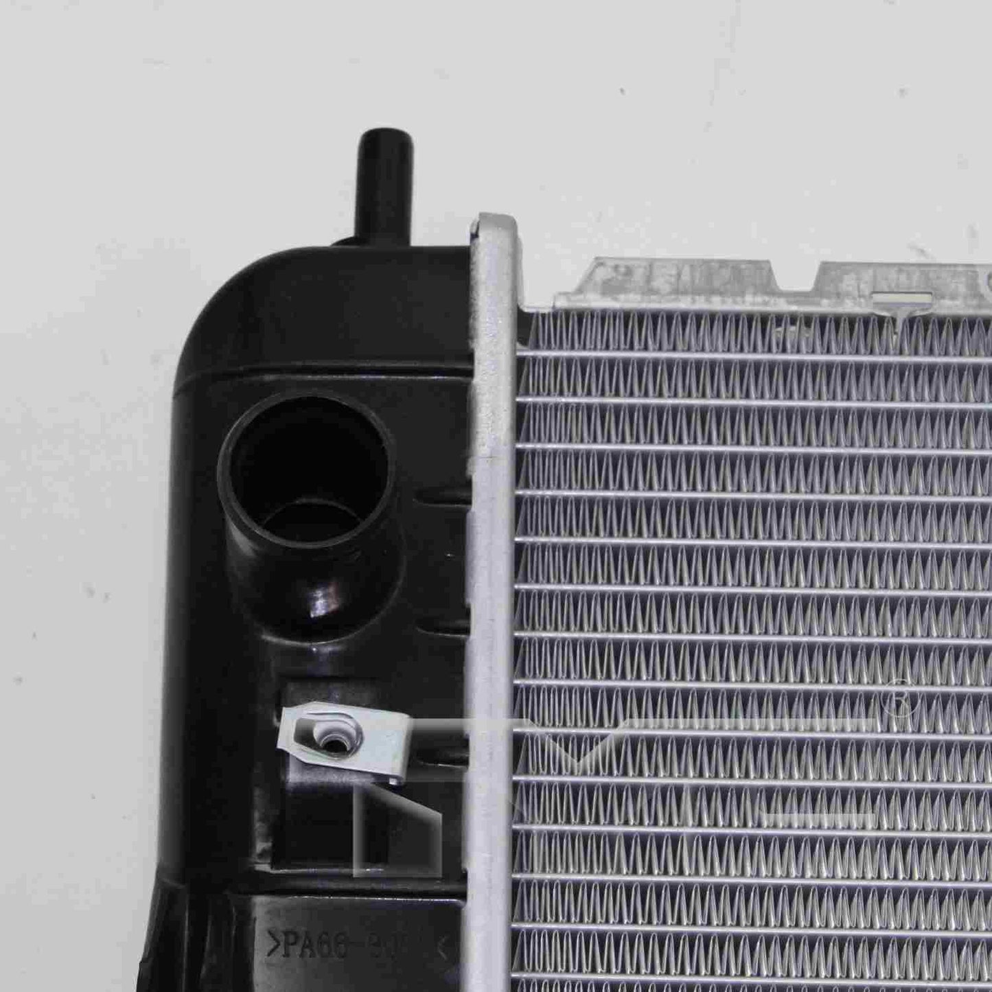 Side View of Radiator TYC 2854