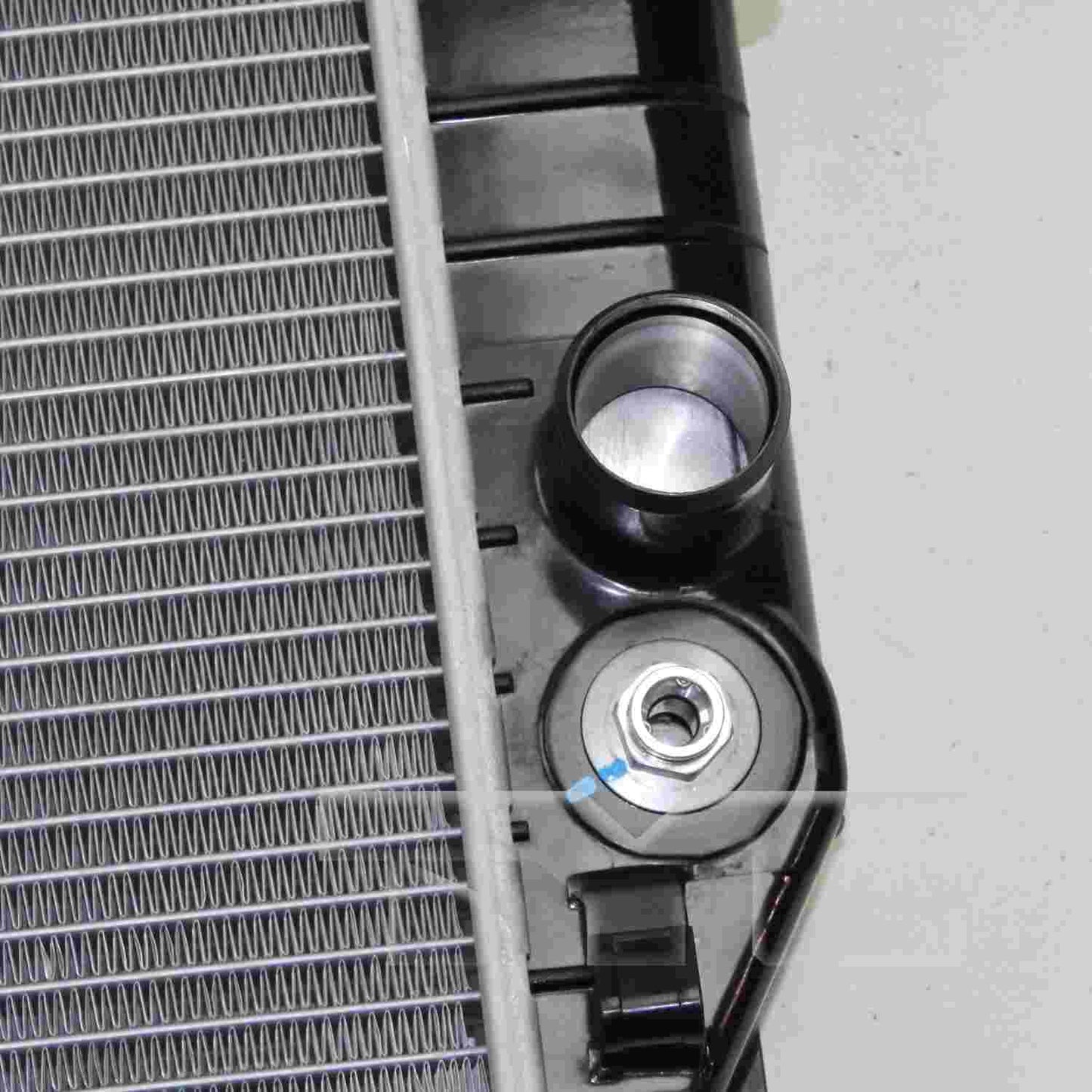 Top View of Radiator TYC 2854