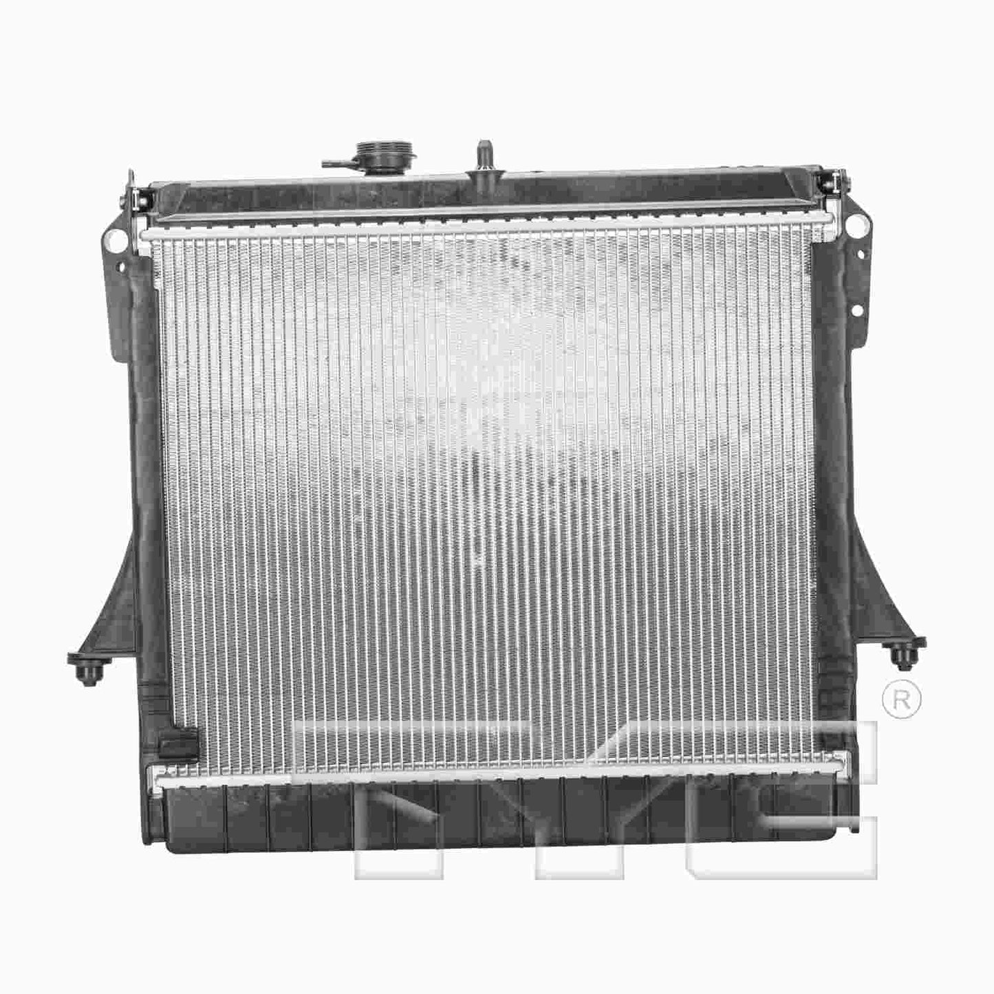 Back View of Radiator TYC 2855