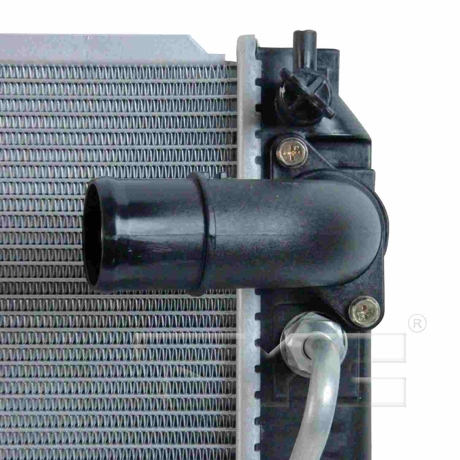 Side View of Radiator TYC 2925