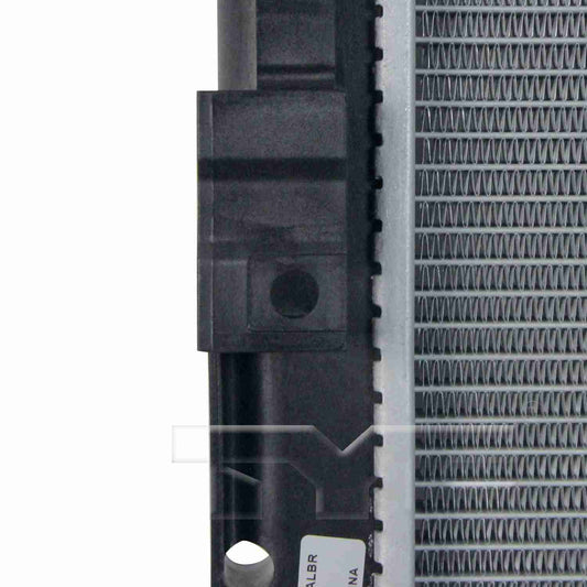 Top View of Radiator TYC 2951