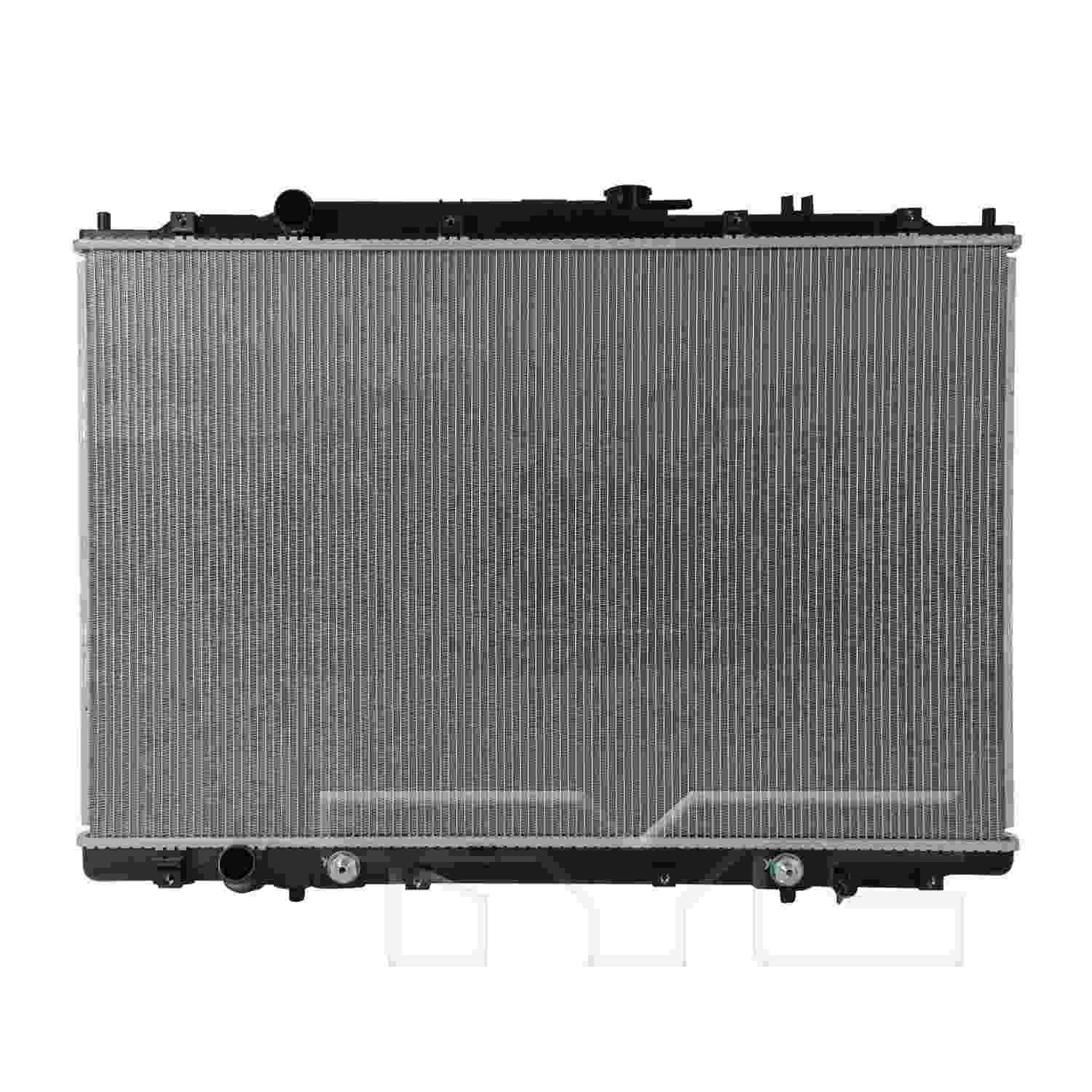 Front View of Radiator TYC 2956