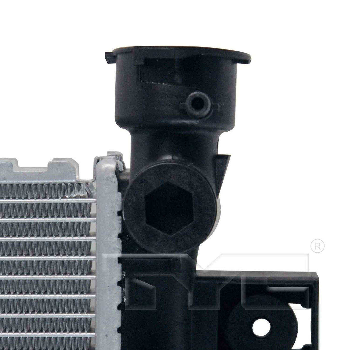 Side View of Radiator TYC 2971