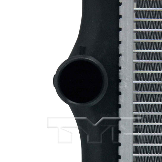 Top View of Radiator TYC 2971