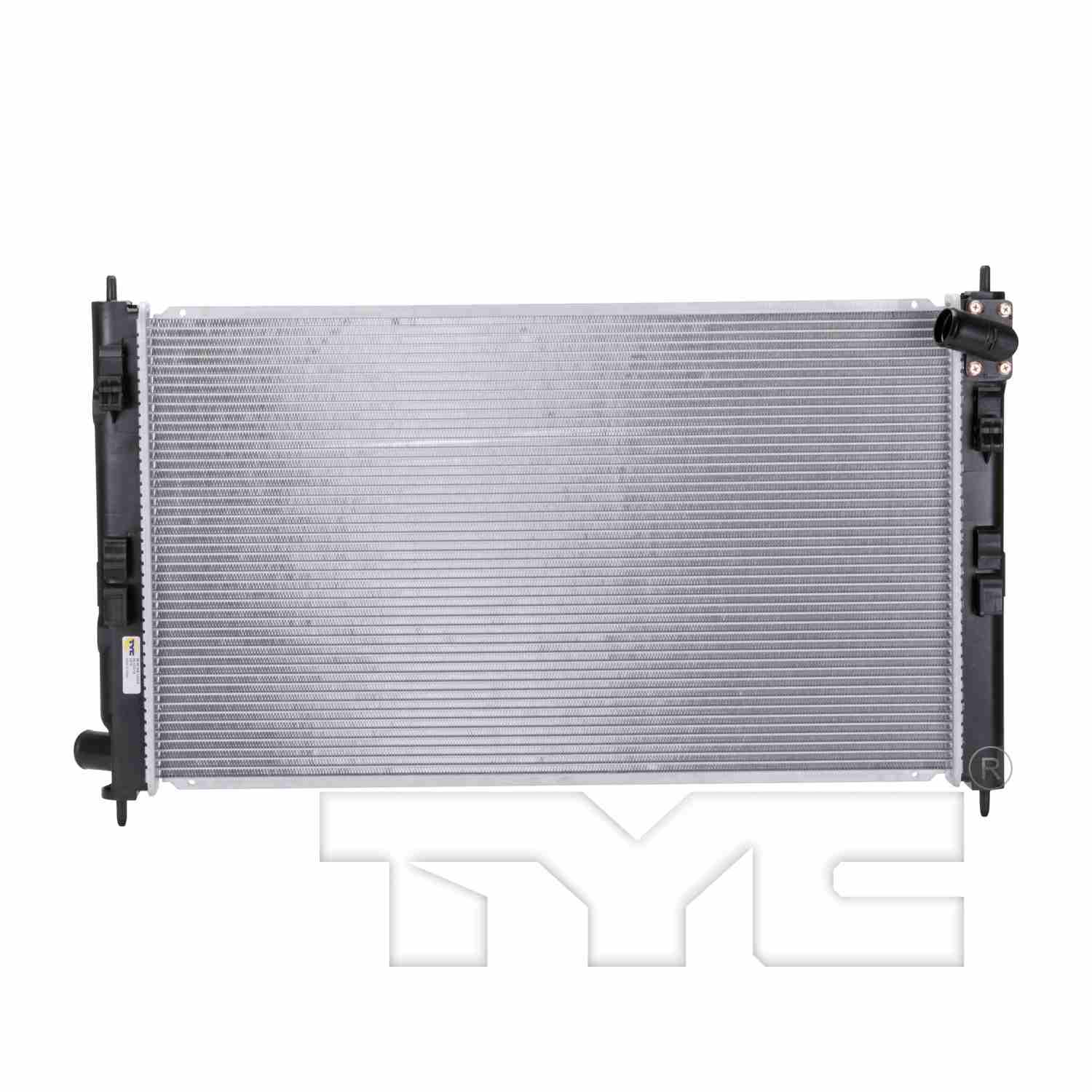 Front View of Radiator TYC 2979