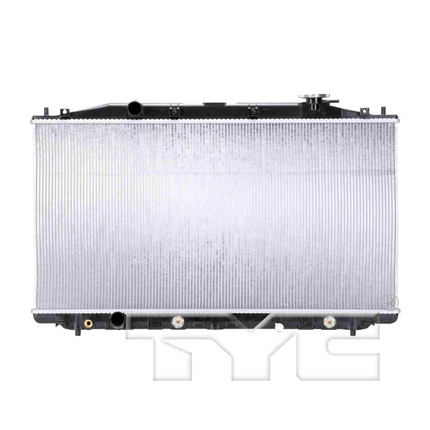 Front View of Radiator TYC 2990