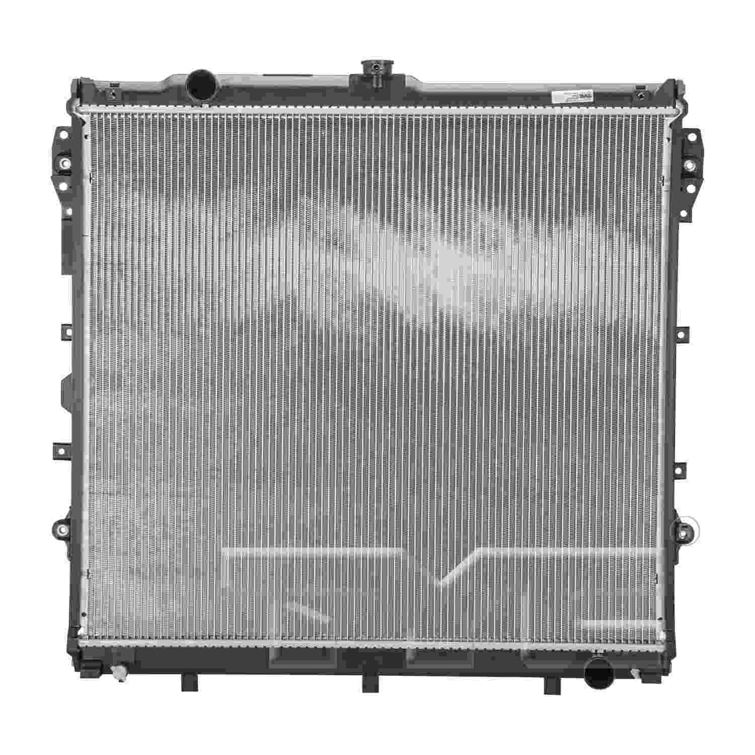 Front View of Radiator TYC 2994