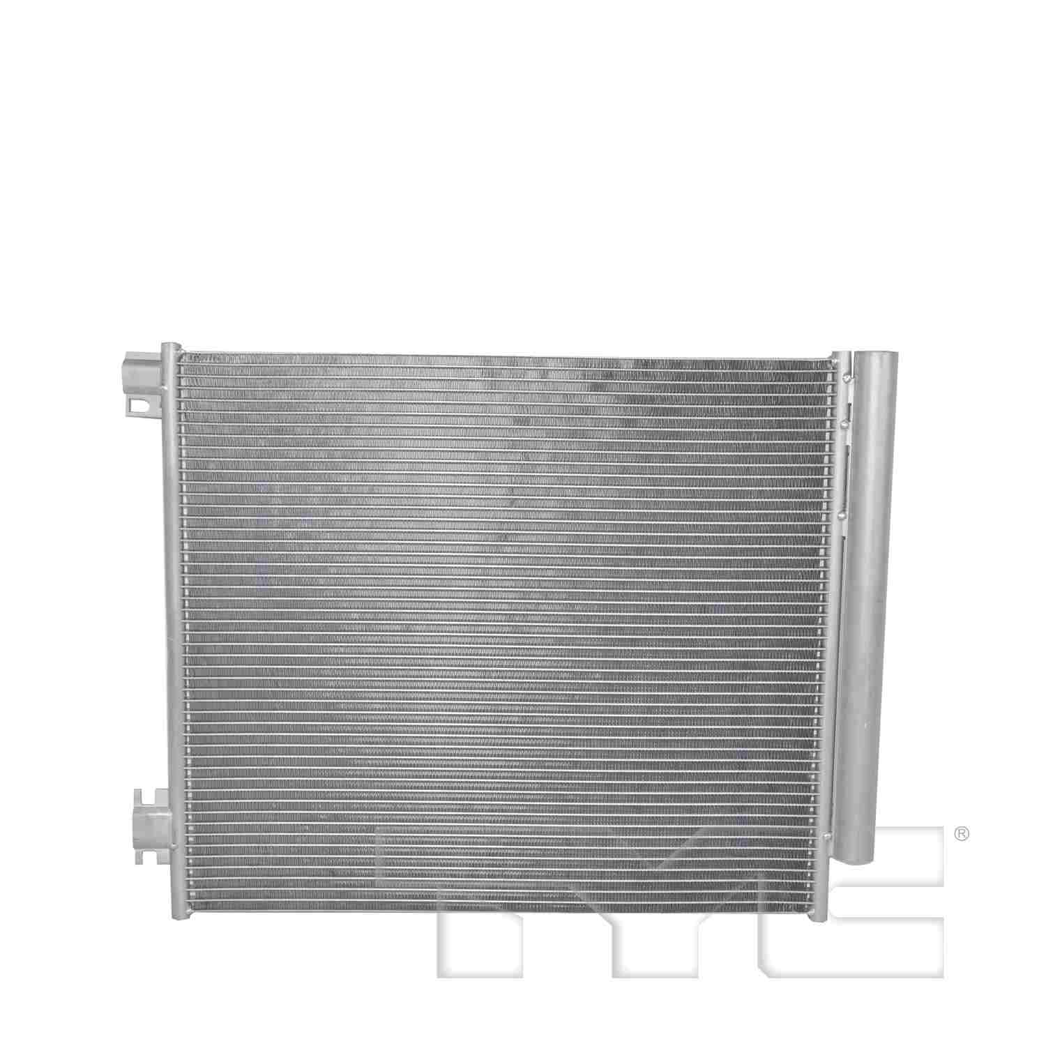 Side View of A/C Condenser TYC 30122