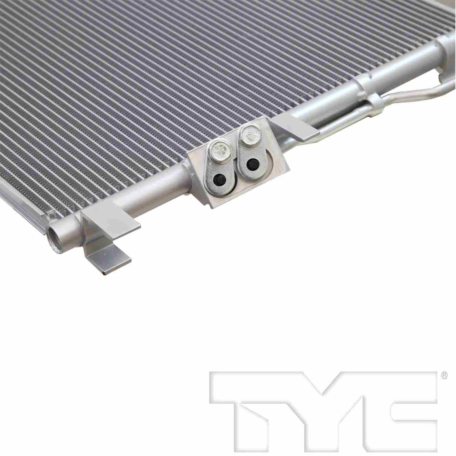 Side View of A/C Condenser TYC 30141