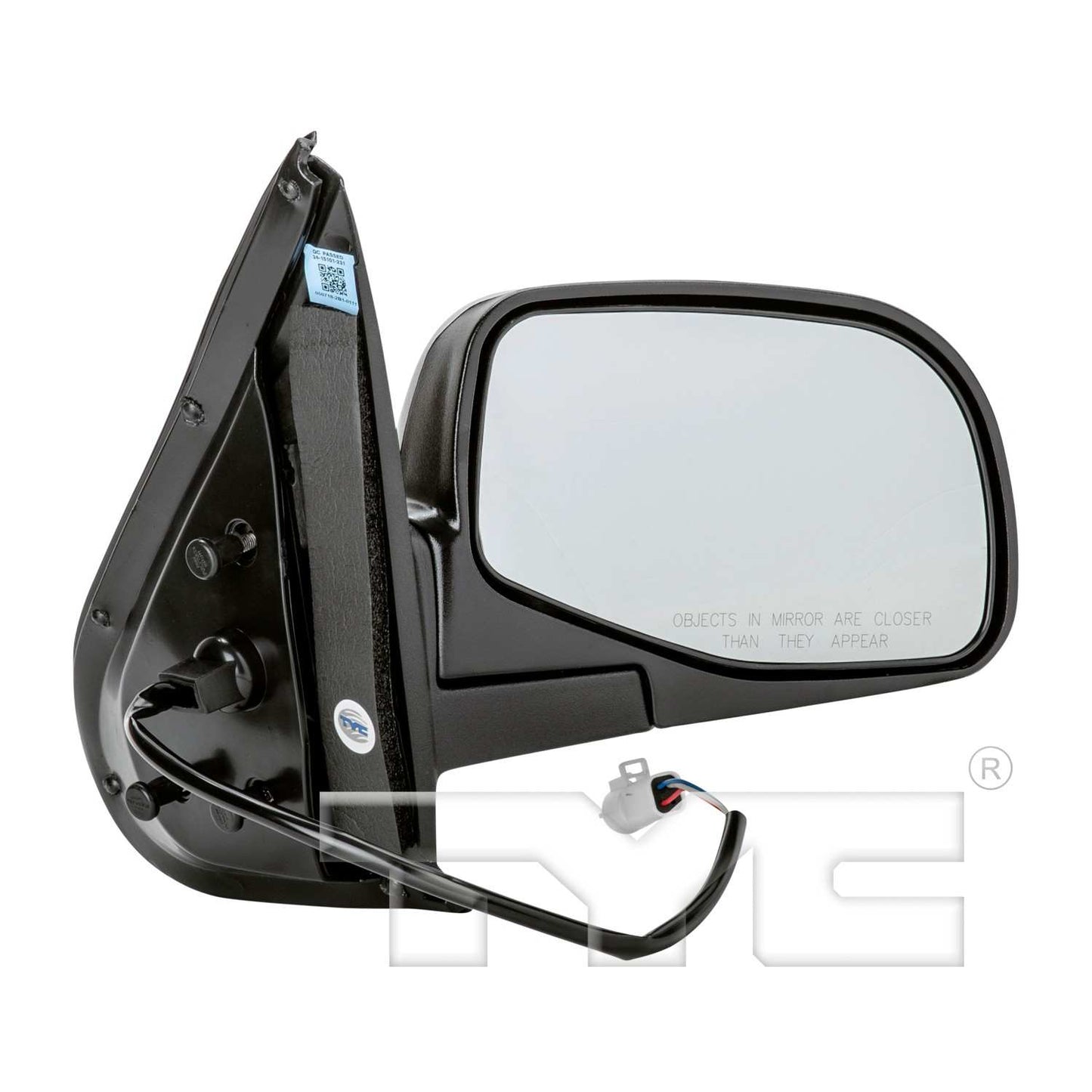 Back View of Right Door Mirror TYC 3020131