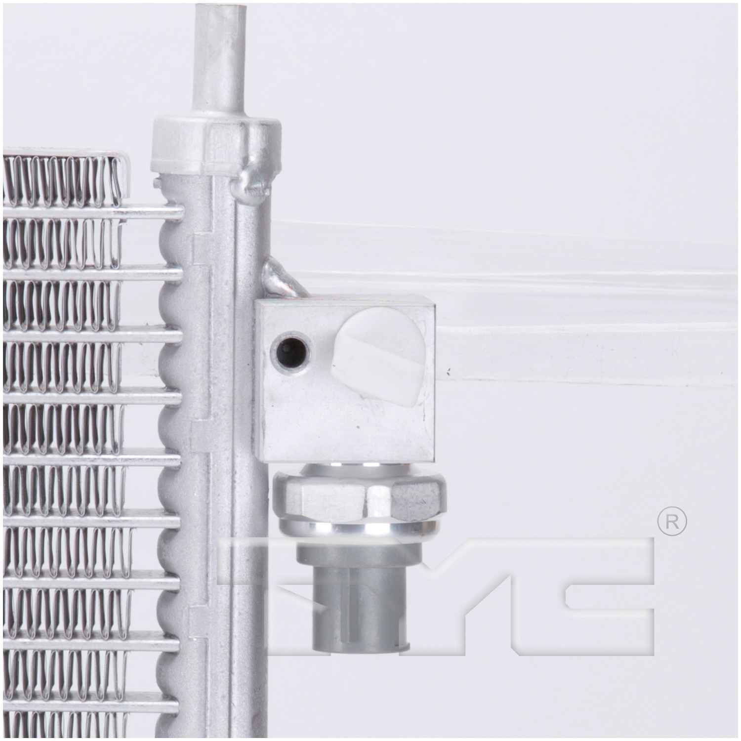 Side View of A/C Condenser TYC 3152