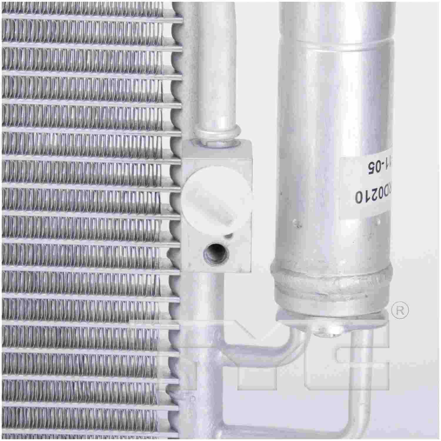 Side View of A/C Condenser TYC 3240