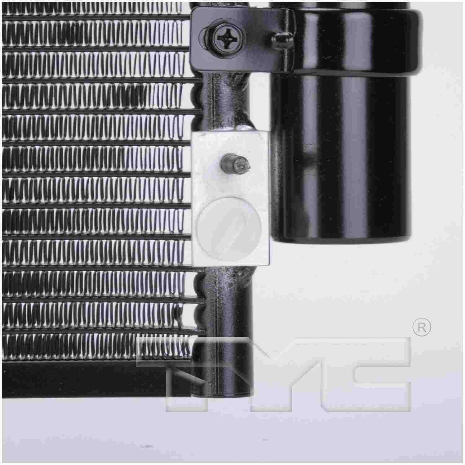 Angle View of A/C Condenser TYC 3457