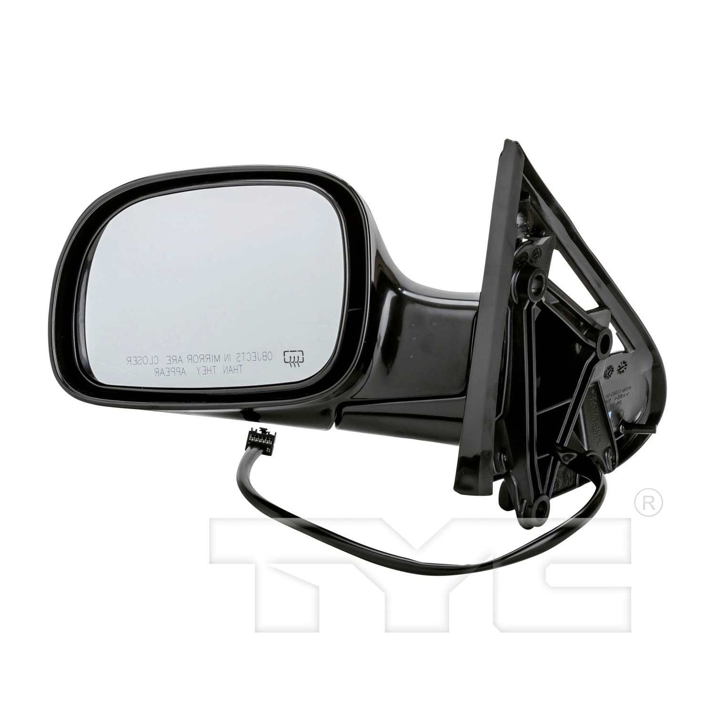 Back View of Left Door Mirror TYC 3500142