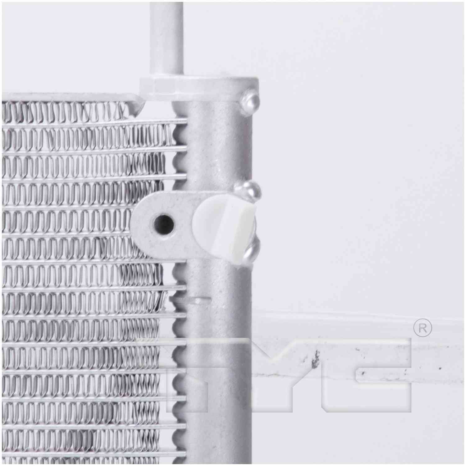 Side View of A/C Condenser TYC 3686