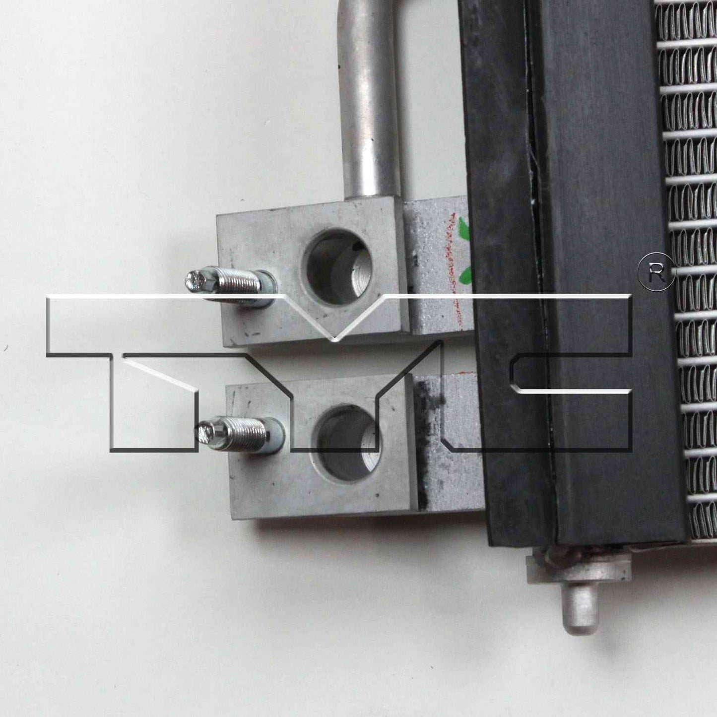 Connector View of Front A/C Condenser TYC 3753