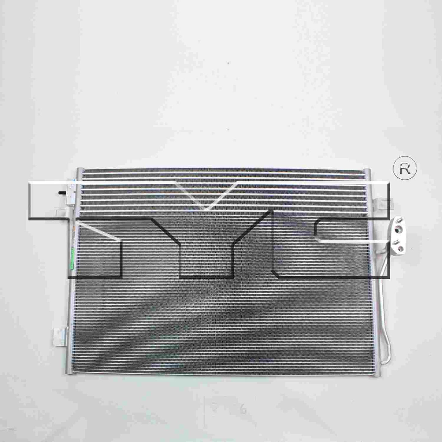 Back View of Front A/C Condenser TYC 3776