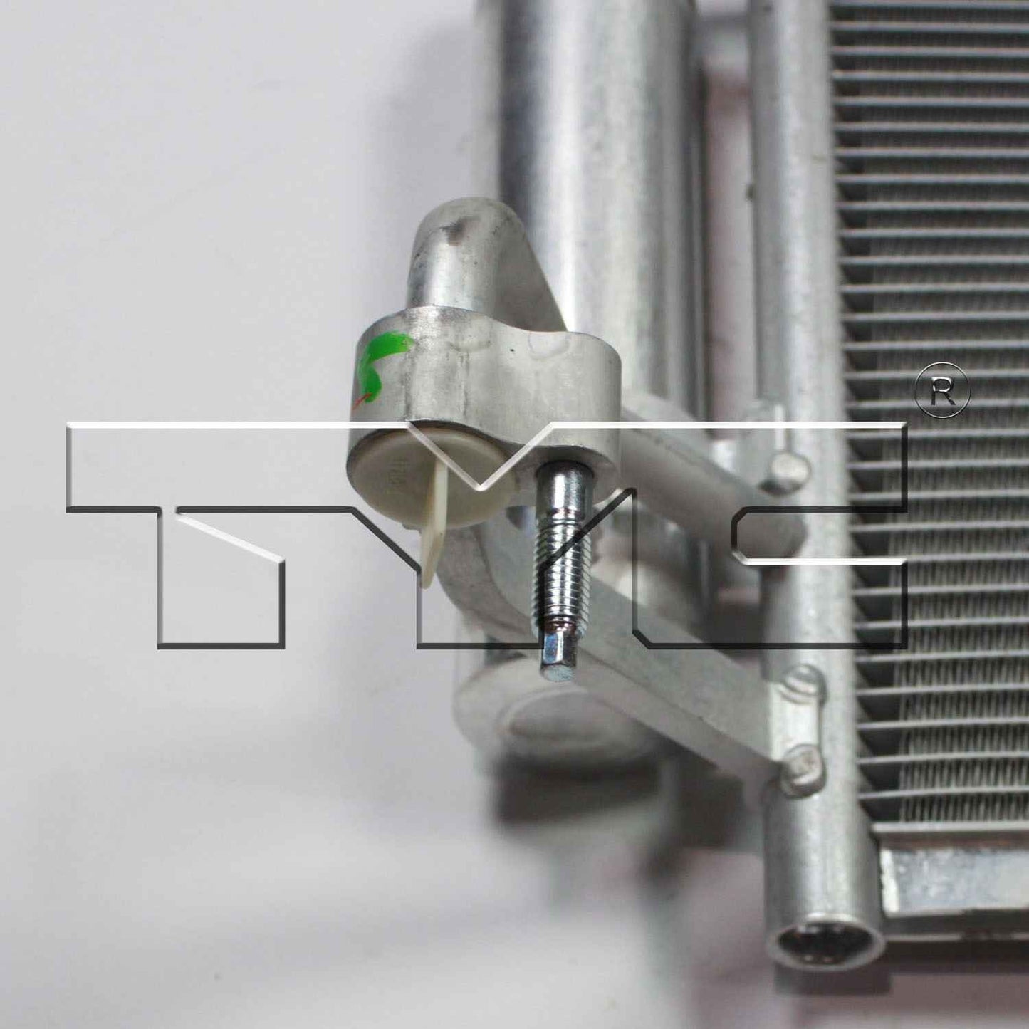 Connector View of A/C Condenser TYC 3881