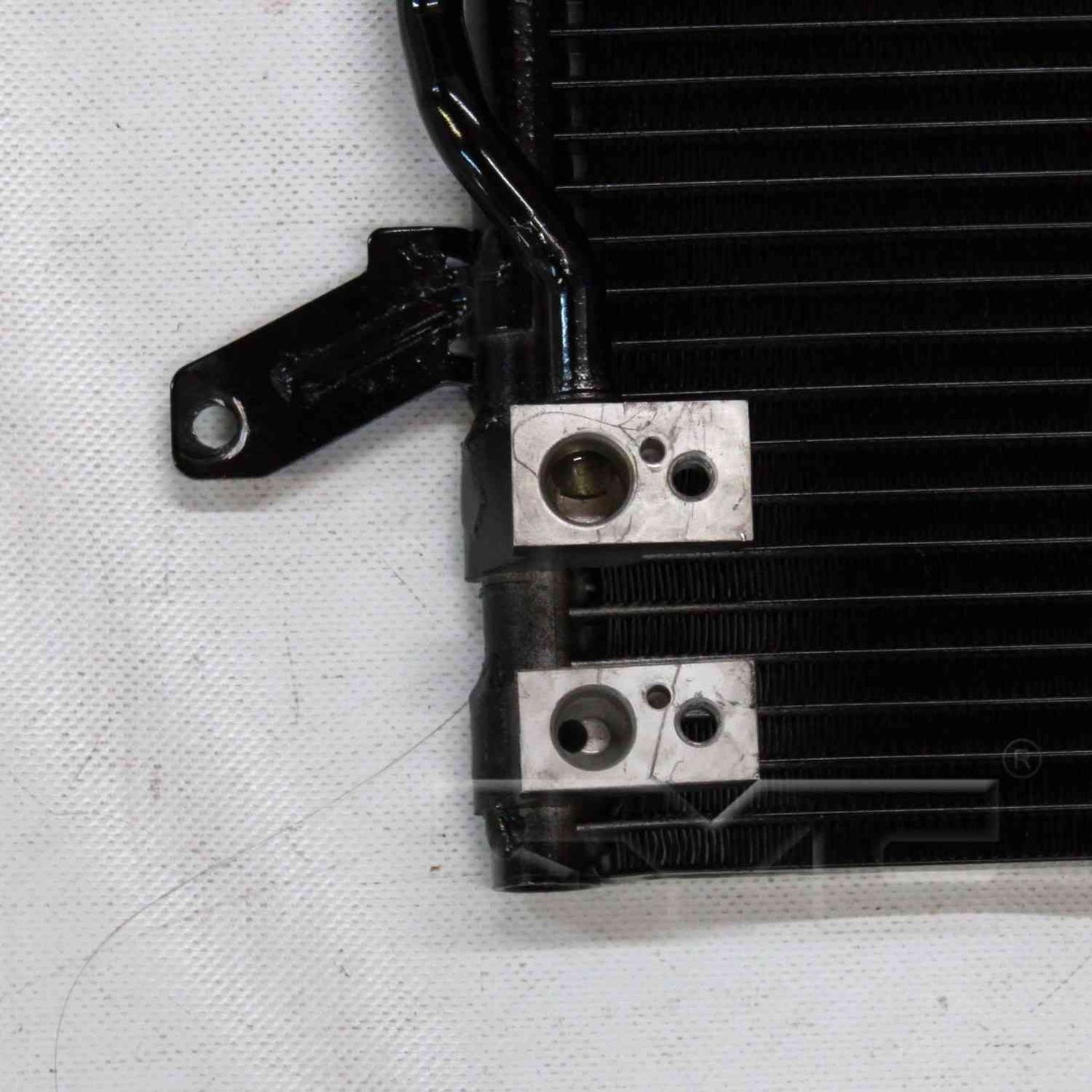 Side View of A/C Condenser TYC 3889