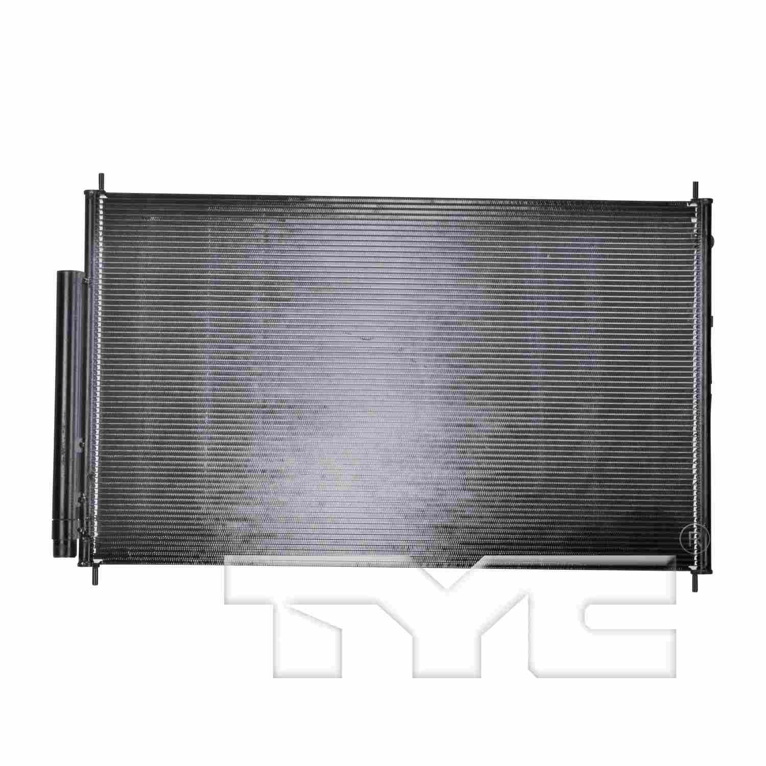 Back View of Front A/C Condenser TYC 3892