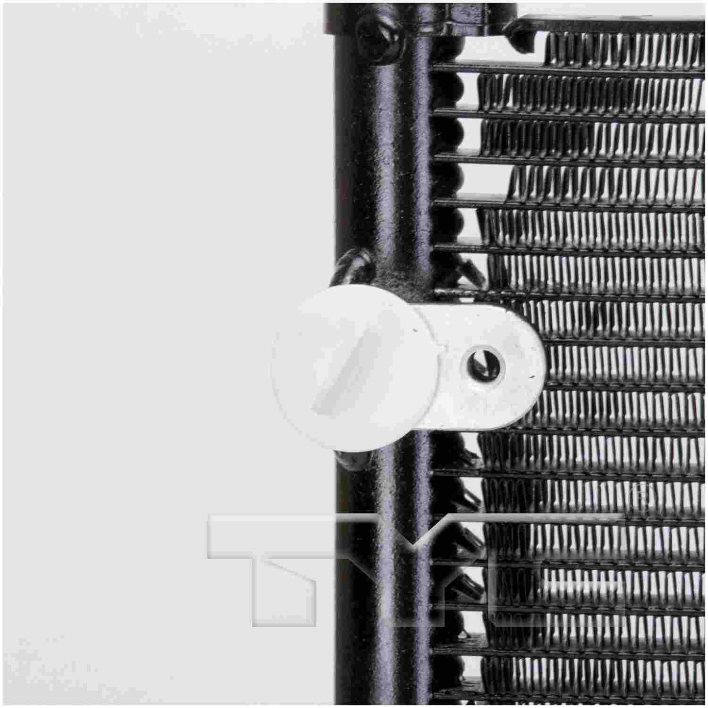 Side View of Front A/C Condenser TYC 3892