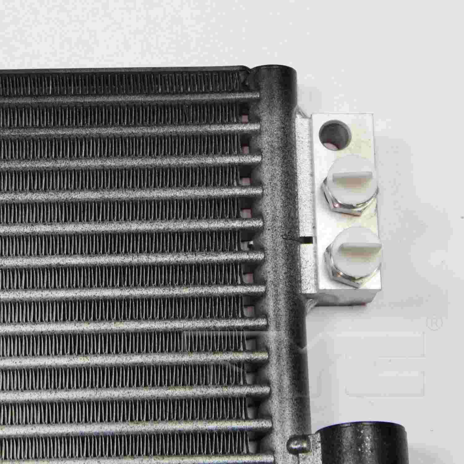 Side View of A/C Condenser TYC 3893