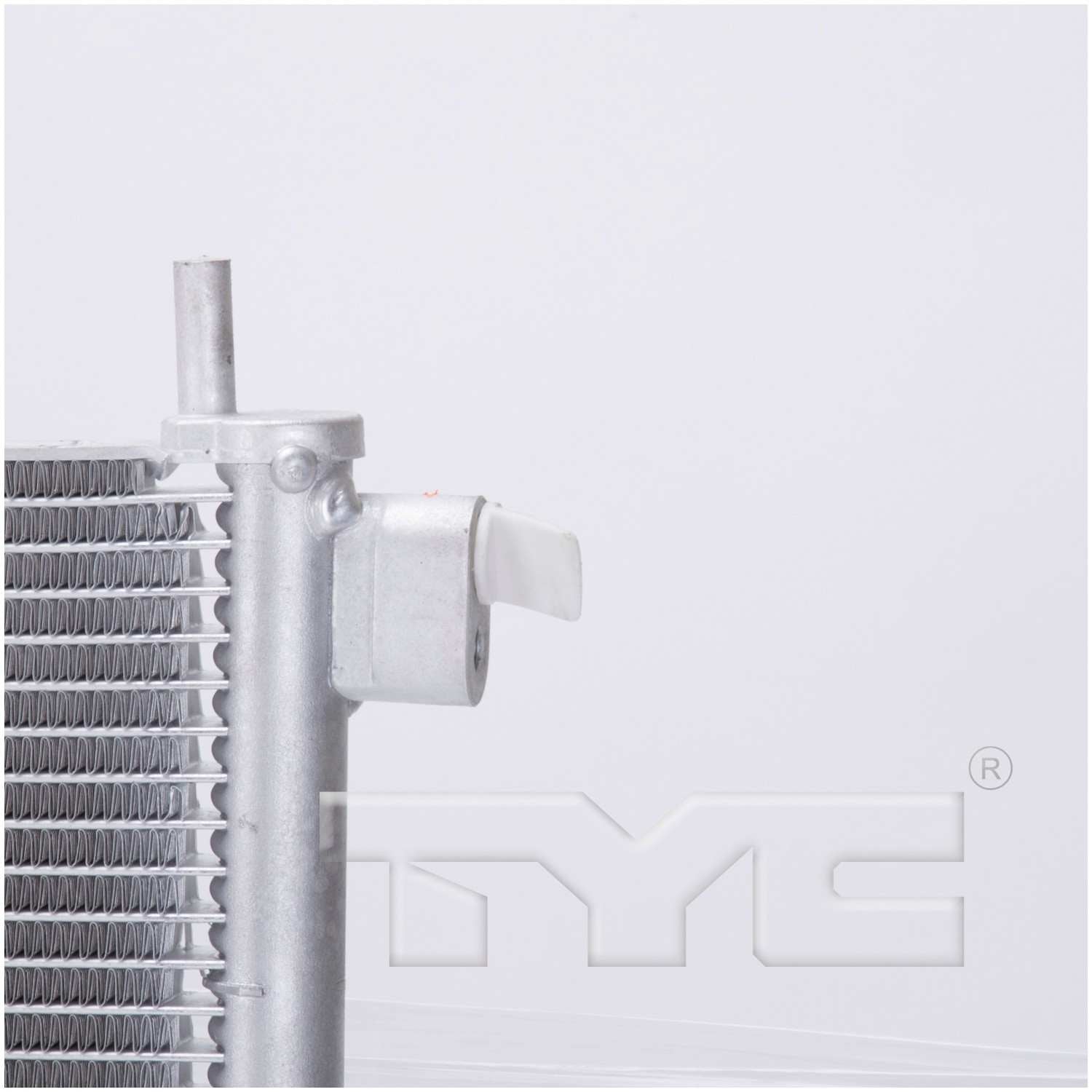 Side View of A/C Condenser TYC 3997