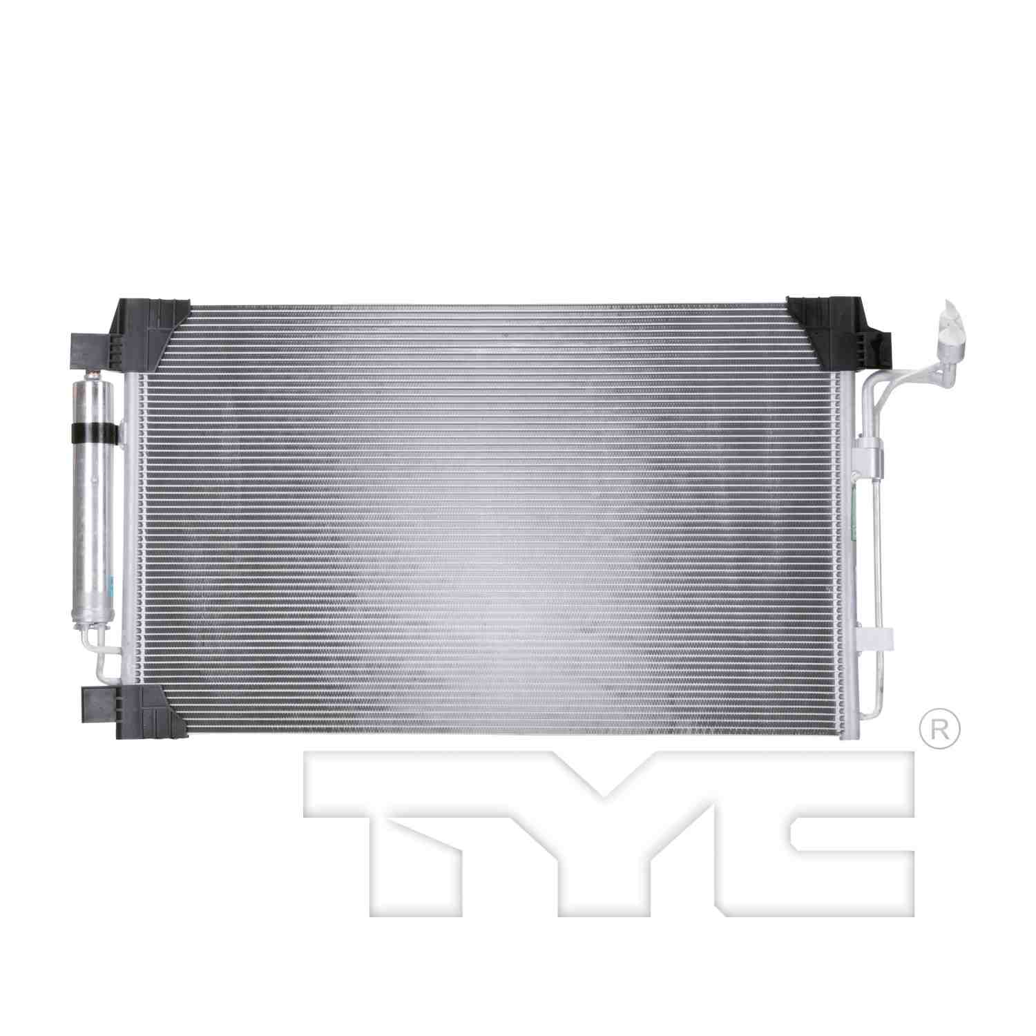 Front View of A/C Condenser TYC 4128