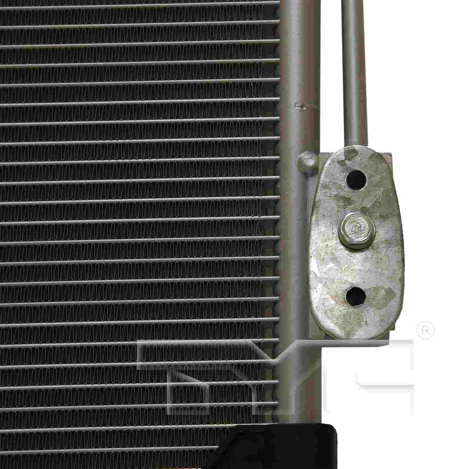 Side View of A/C Condenser TYC 4293