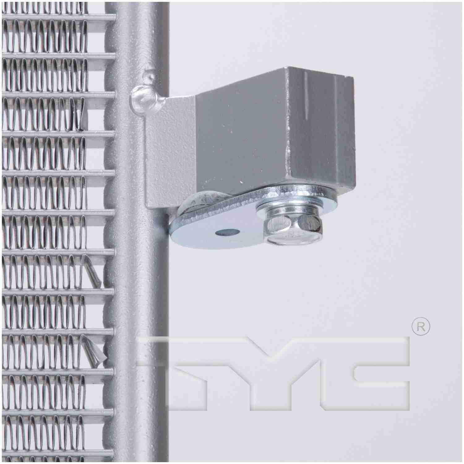 Angle View of Front A/C Condenser TYC 4459