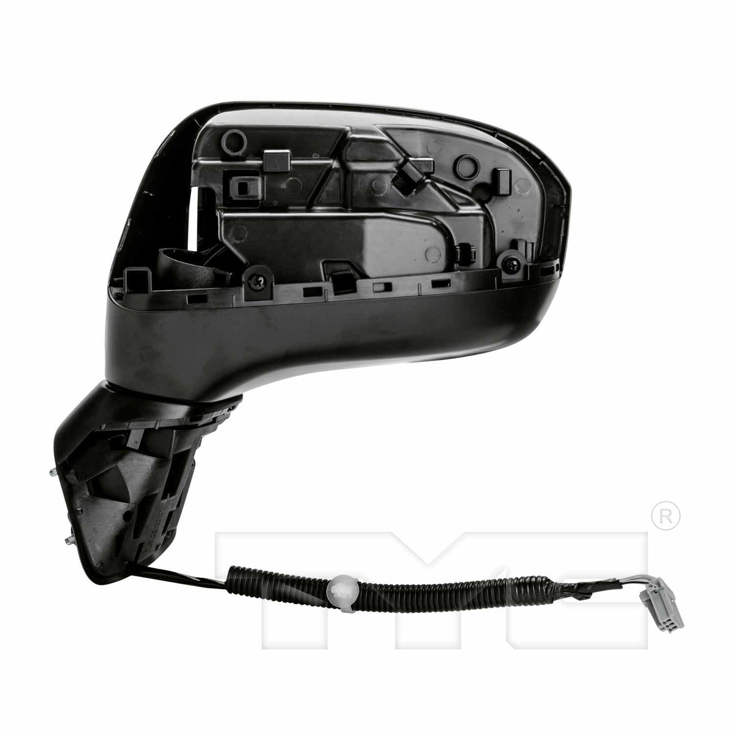 Front View of Left Door Mirror TYC 4711132