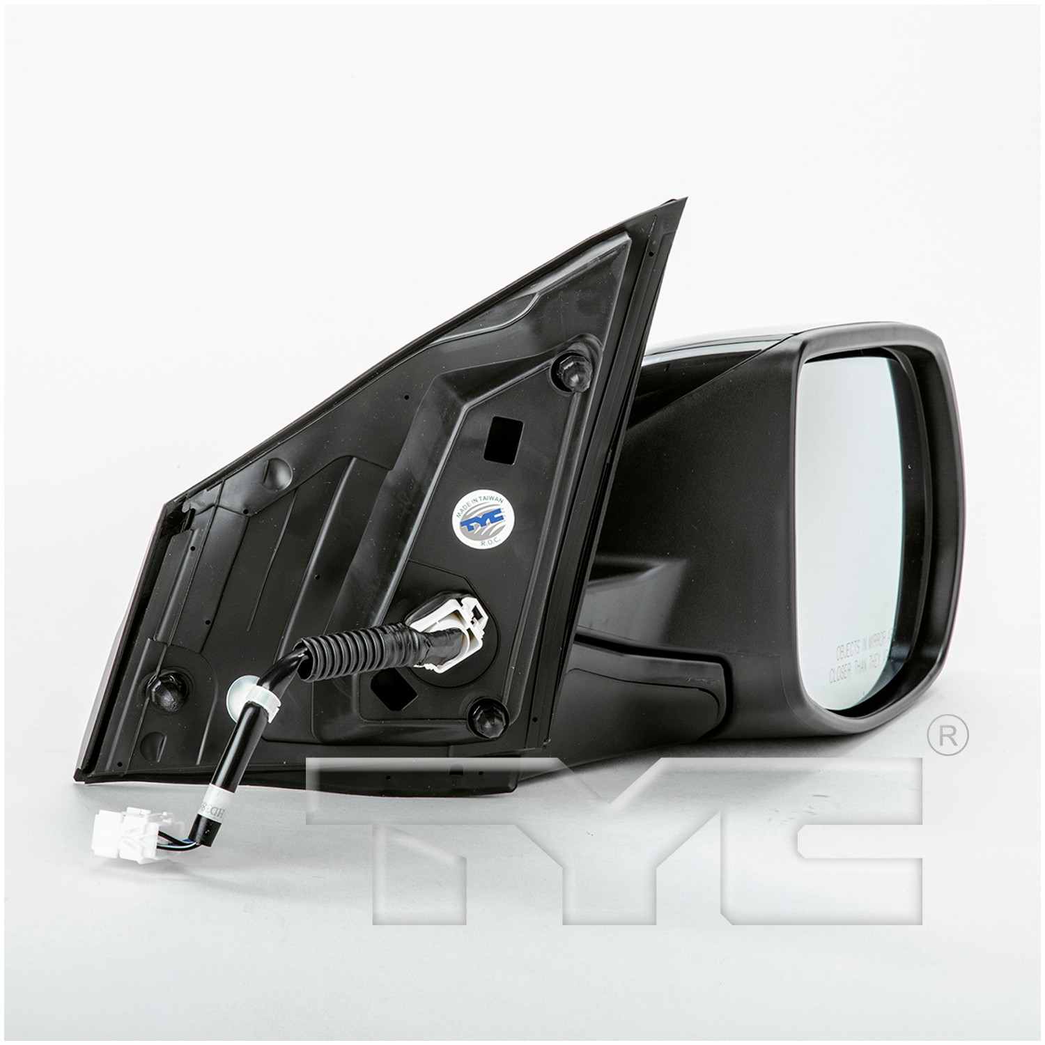 Angle View of Right Door Mirror TYC 4750441